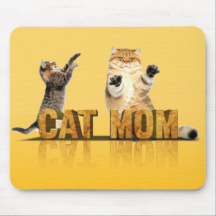 Mousepad Camisa engraçada de gato presente para gatos-m