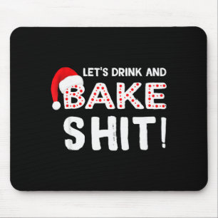 Mousepad Camisa engraçada de Natal para adultos, cozinha e
