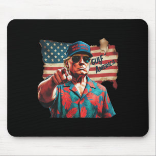 Mousepad Camisa Engraçada Do Golfo Dos Eua América No Leste