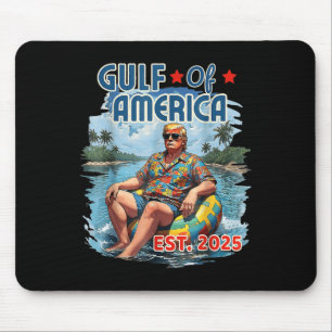 Mousepad Camisa Engraçada Do Golfo Dos Eua América No Leste