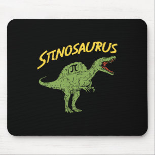 Mousepad Camisa engraçada do Spinosaurus no Dia do Pi Prese