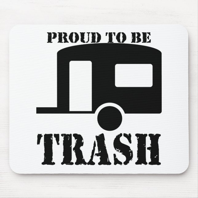 Mousepad Camisa Engraçado do Parque Trailer (Frente)