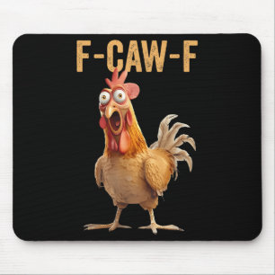 Mousepad Camisa F-caw-f de Humor de Frango - Cota Inadequad
