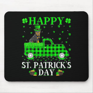 Mousepad Camisa Feliz Dia de São Patrício e Trevo