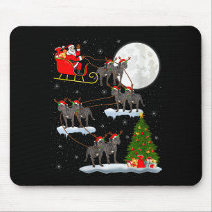 Mousepad Camisa Feminina Cane Corso Cachorro Papai Noel Tre