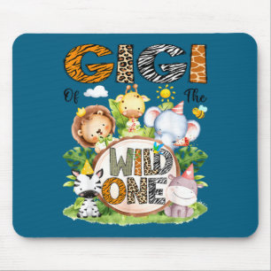 Mousepad Camisa Gigi Wild 1º Aniversário Safari