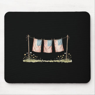 Mousepad Camisa Golden Retriever merica Cachorro Patriótico
