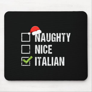 Mousepad Camisa Italiana Safada Boazinha Itália Chapéu de P