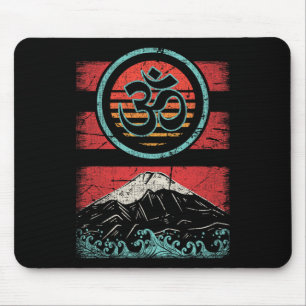 Mousepad Camisa Om Ohm Símbolo Retro Vintage Estilo Anos 80