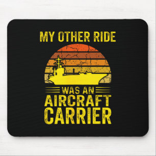 Mousepad Camisa Outra Viagem Porta-Aviões Marinha