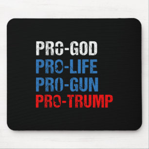 Mousepad Camisa Patriótica Pró Deus Pró Vida Pró Arma Pró T