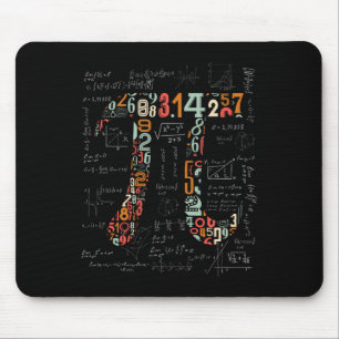 Mousepad Camisa Pi Números Pi Professores De Matemática 3.1