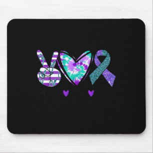 Mousepad Camisa Tie-dye Conscientização Prevenção Suicídio 