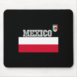 Mousepad Camisa Verde do México de Futebol Bandeira Kits de