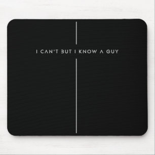 Mousepad Camisas cristãs para homens e mulheres Eu não poss