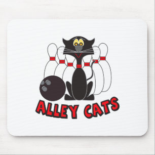 Mousepad Camisas de Boliche Alley Cats 