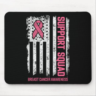 Mousepad Camisas de Cancer da Mama Suportam Cancer A da Mam