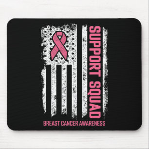 Mousepad Camisas de Cancer da Mama Suportam Cancer A da Mam