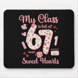Mousepad Camisas do Dia dos Namorados Minha Cl Está Cheio D