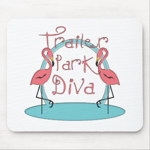 Mousepad Camisas e presentes no Parque Trailer Funny