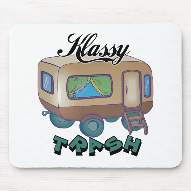 Mousepad Camisas e presentes no Parque Trailer Funny (Frente)