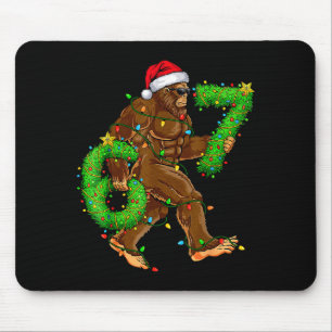 Mousepad Camisas engraçadas de Natal do Pé Grande do meme S
