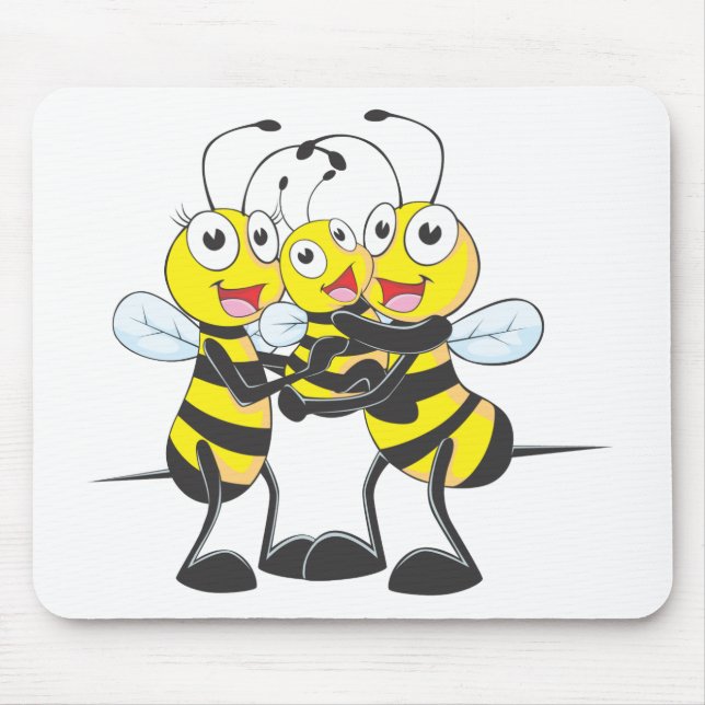 Mousepad Camisas feitas sob encomenda: Camisas felizes da (Frente)