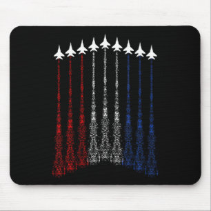 Mousepad Camisas Patriotas Para Homens Jato 4 De Julho Cami