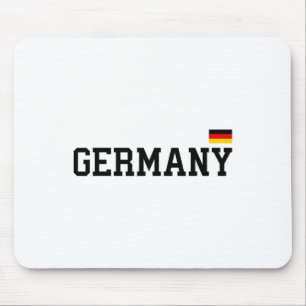 Mousepad Camiseta Alemanha Mulheres Homens Crianças Fã de F