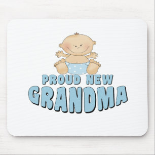 Mousepad Camiseta Avó Orgulhosa Nova
