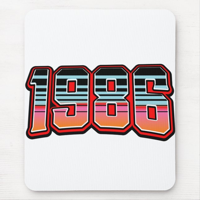 Mousepad Camiseta de 1986 (Frente)