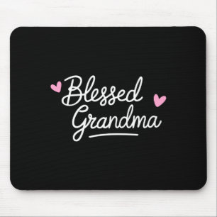 Mousepad Camiseta de avó abençoada mulheres avó dia das mãe