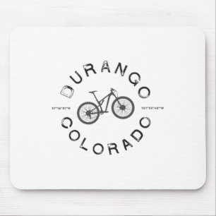 Mousepad Camiseta de Ciclismo de Montanha Durango Colorado