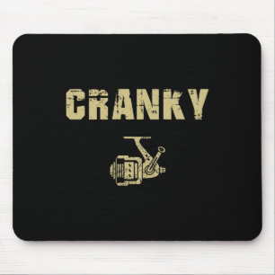 Mousepad Camiseta Divertida de Pesca para Homens Divertida