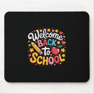 Mousepad Camiseta Divertida de Volta às Aulas para Meninos