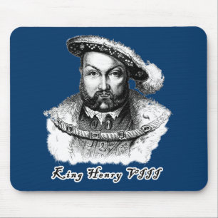 Mousepad Camiseta do retrato do rei Henry VIII, sacolas