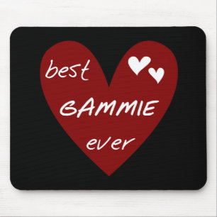 Mousepad Camiseta e presentes de Gammie do coração vermelho