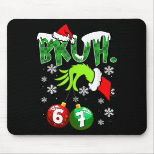 Mousepad Camiseta engraçada de Natal para família de 6-7 pe