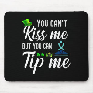 Mousepad Camiseta engraçada do Dia de São Patrício Terapeut