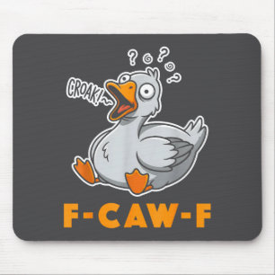 Mousepad Camiseta engraçada do meme do ganso Piada Humor de