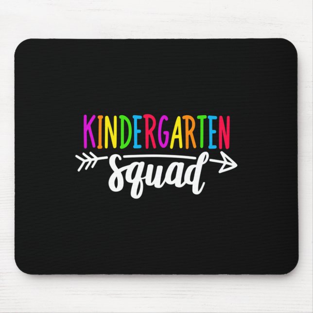 Mousepad Camiseta Equipe Infantil da Pré-Escola Professor V (Frente)