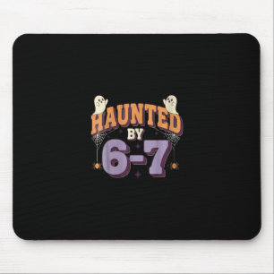 Mousepad Camiseta Feminina de Meme Assombrado 67 Six Seven