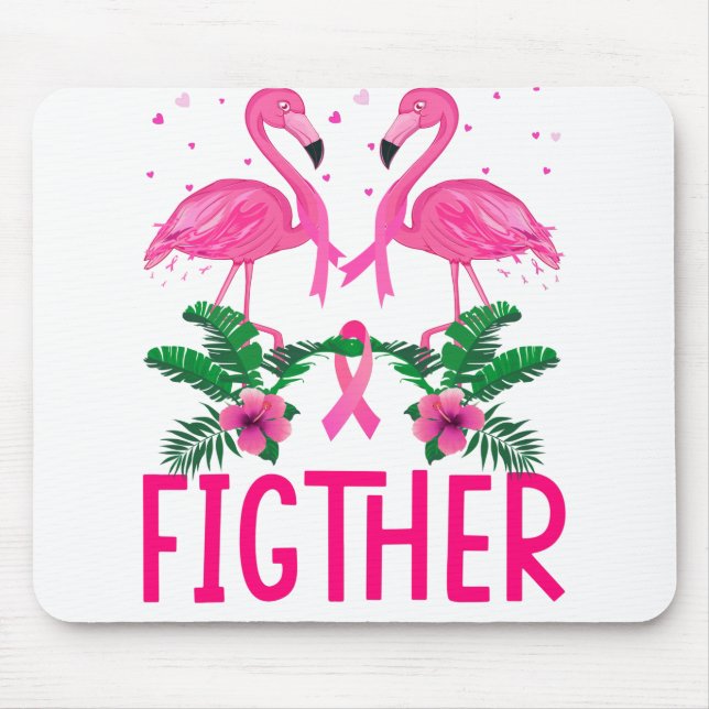 Mousepad Camiseta Flamingo T-Shirt para a sensibilização do (Frente)