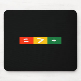 Mousepad Camiseta Juneteenth 2025 Igualdade Maior que Divis
