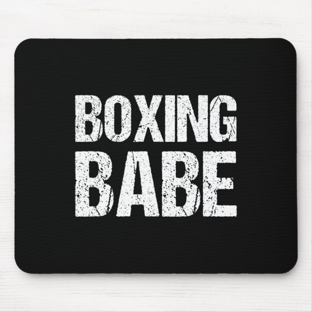 Mousepad Camiseta Kickboxing Boxe Bybe  (Frente)