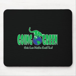 Mousepad Camiseta Kitties Going Green