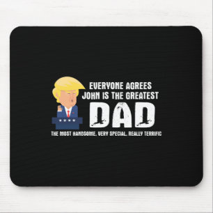 Mousepad Camiseta masculina engraçada de Trump diz citação 