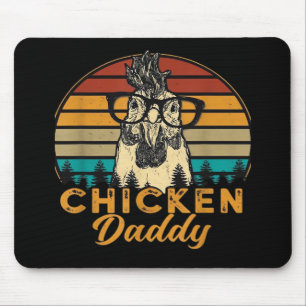 Mousepad Camiseta Masculina Frango Pai Galinha Galo Fazende