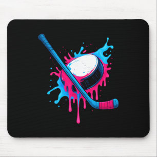 Mousepad Camiseta Masculina Hockey Stick And Puck Ice Cream