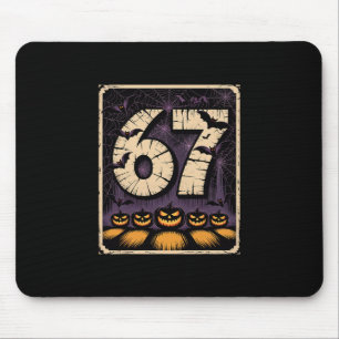 Mousepad Camiseta Meme 67 Six Seven Design Divertido de Hal
